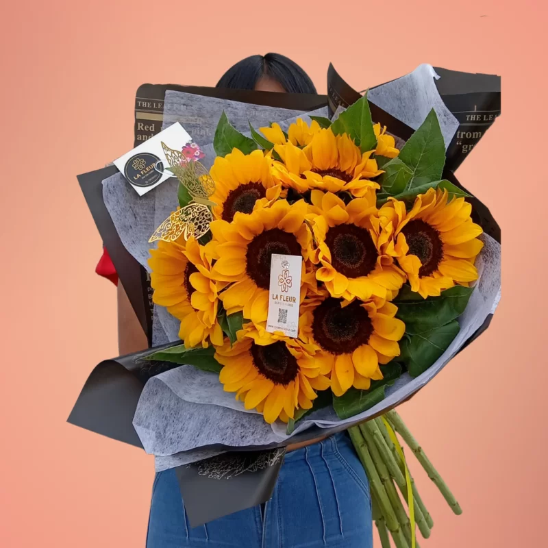 RAMO BUCHON  Princesa Girasol