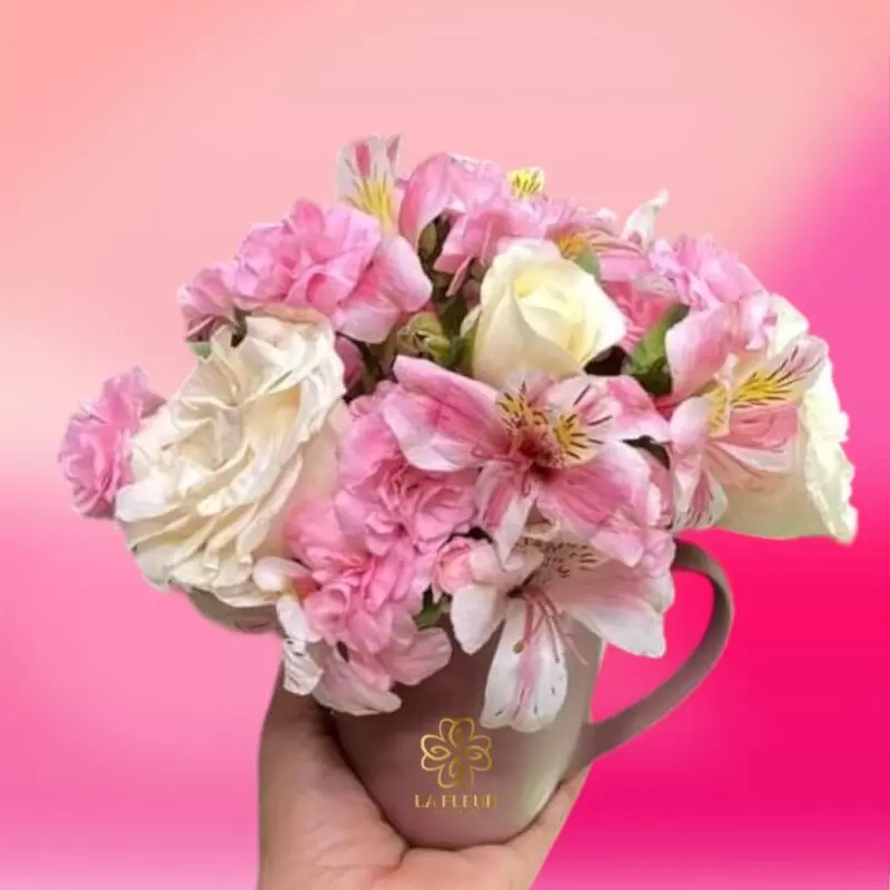 TAZA FLORAL
TU AMOR ES ÚNICO